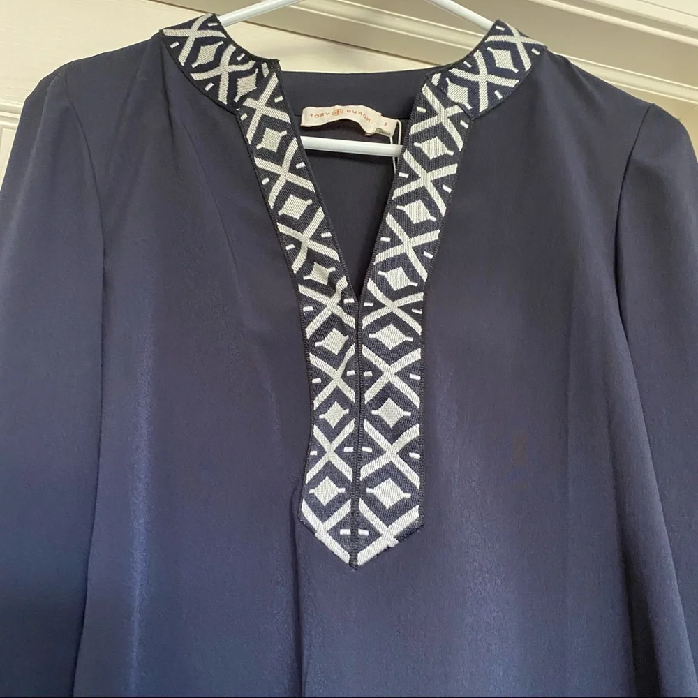 Tory Burch size 2 tunic - Picture 3 of 7